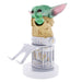 Vue arrière du support Star Wars The Mandalorian avec câble de charge non inclus