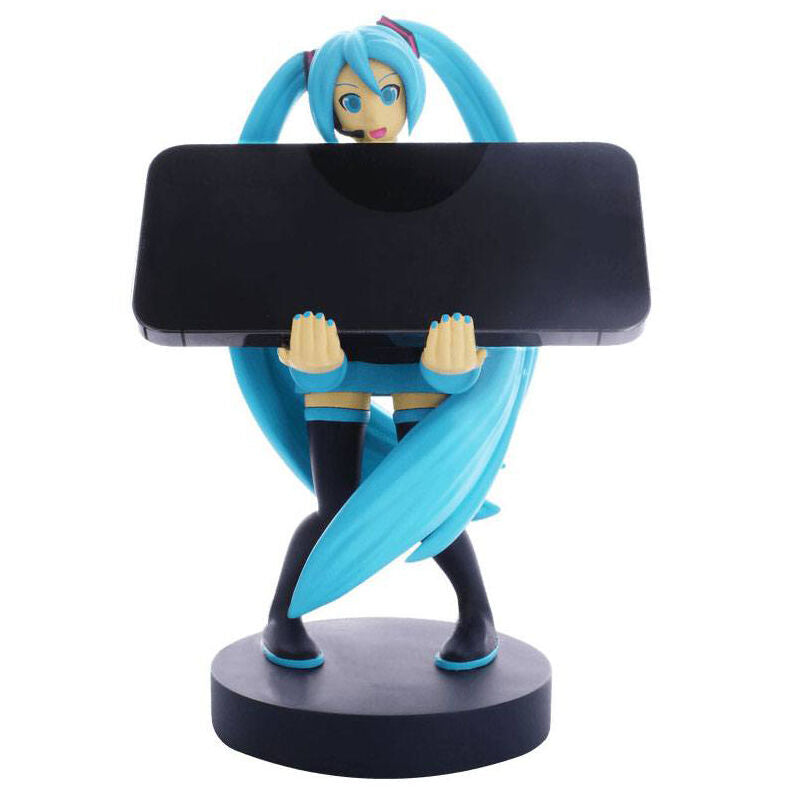 Support Cable Guy Hatsune Miku avec manette Xbox Series S/X en place, design détaillé visible
