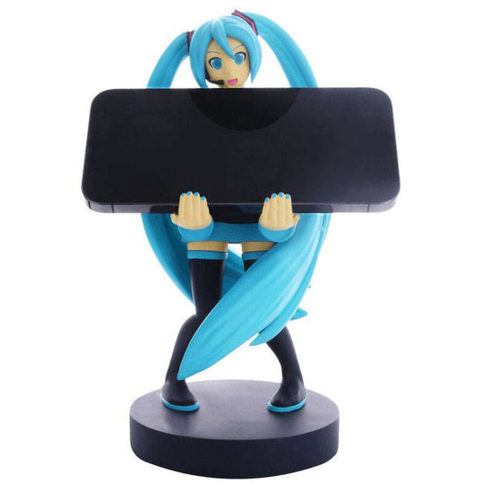 Support Cable Guy Hatsune Miku avec manette Xbox Series S/X en place, design détaillé visible