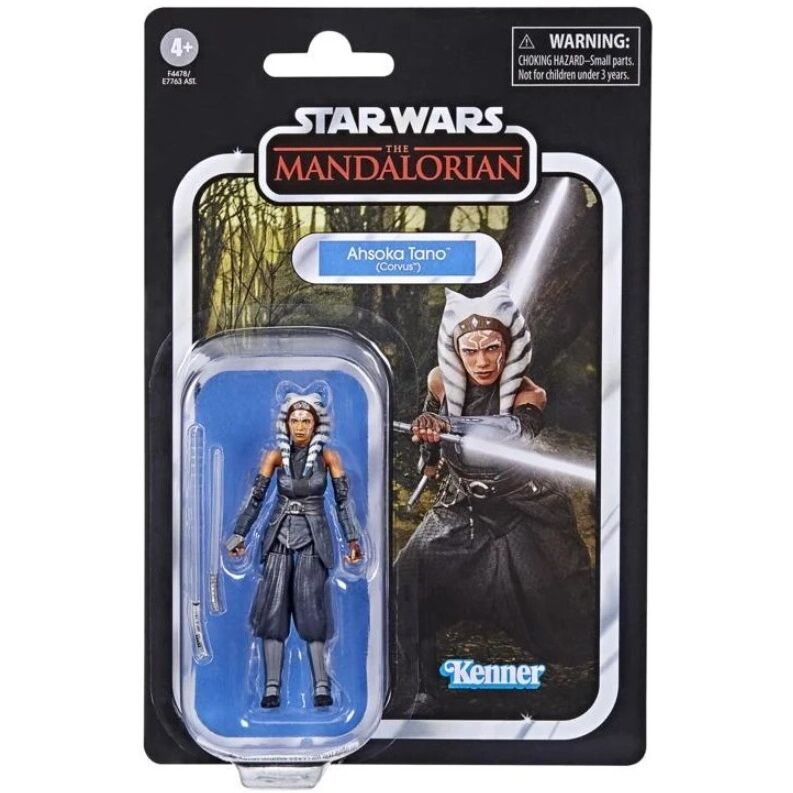 Ensemble complet des six images présentant la figurine articulée Ahsoka Tano