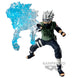 Figurine Kakashi Hatake Naruto Shippuden vue de face avec détails précis et posture dynamique