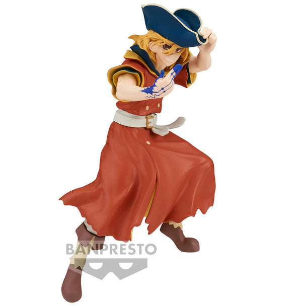 Figurine Ryusui Nanami Dr. Stone II Stone World vue de face, détails précis et couleurs vives