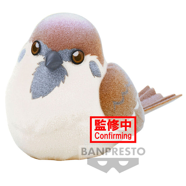 Figurine Demon Slayer Chuntaro Fluffy Puffy vue de face, détails précis et couleurs vives