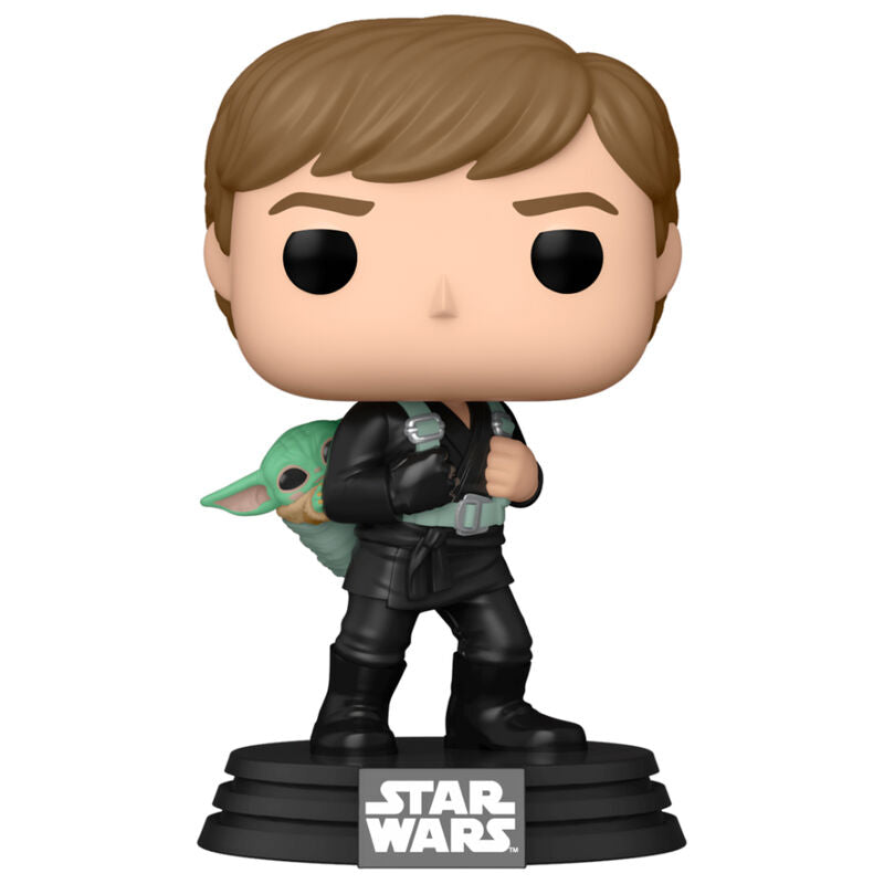 Figurine Funko POP Grogu de 9cm en vinyle, personnage emblématique de Star Wars The Book of Boba Fett, présentée dans sa boîte collector.
