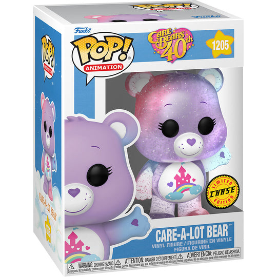 Image de la boîte cadeau Funko POP édition spéciale Care Bears 40 ans avec illustration vintage