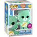 Vue latérale de la figurine Funko POP Care Bears Wish Bear montrant sa pose et ses traits expressifs
