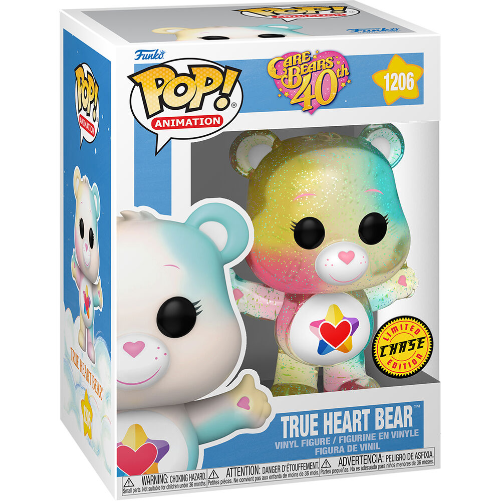 Packaging officiel Funko POP avec logo Care Bears et indication de l'édition 40e anniversaire