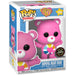 Détail de la figurine Hopeful Heart Bear Funko POP montrant les couleurs vives et le cœur sur le ventre