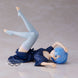 Profil gauche de la figurine Rem Relax Time 10cm montrant la tenue décontractée et les finitions