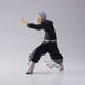 Profil latéral de la figurine Takashi Mitsuya BANPRESTO montrant la posture dynamique