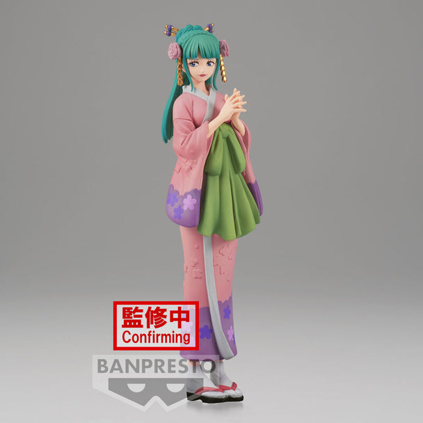 Détail du visage expressif de la figurine Kozuki Hiyori avec peinture précise