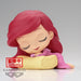 Profil gauche de la figurine Ariel Q Posket montrant les couleurs vives et la finition BANPRESTO