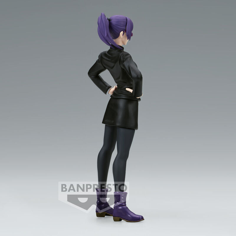 Profil latéral de la figurine Maki Zenin Jujutsu Kaisen mettant en valeur la finition soignée