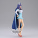 Zoom sur le visage expressif de la figurine Ulti The Grandline Lady avec maquillage et coiffure détaillés
