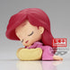 Vue arrière de la figurine Ariel Q Posket avec détails de la chevelure et la queue de sirène