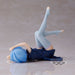 Figurine Rem Relax Time posée sur socle avec éclairage mettant en valeur les détails de peinture