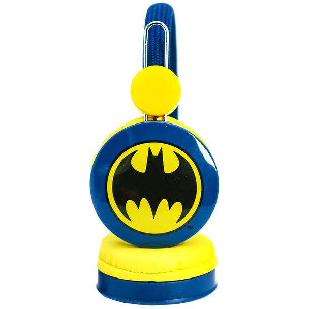 Casque DC Comics Batman Core avec logo emblématique sur l'arceau, vue de face
