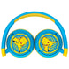 Vue de profil du casque Pokémon Pikachu montrant le logo Pikachu sur l’oreillette