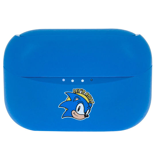 Écouteurs Sega Classic Sonic sans fil avec design coloré adaptés aux enfants