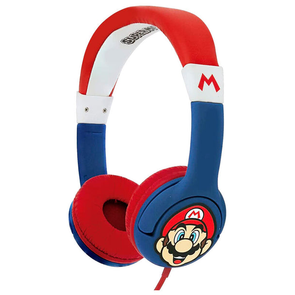 Câble de 90 cm et prise jack 3,5 mm universelle du casque enfant Super Mario Bros OTL TECHNOLOGIES