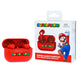 Boîtier de recharge des écouteurs Nintendo Super Mario rouge avec logo OTL Technologies visible.