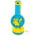 Vue latérale du casque enfant Pikachu montrant le design coloré et léger de 88 grammes