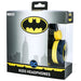 Détail du logo Batman imprimé sur l'oreillette du casque Core pour enfants