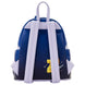 Vue arrière du sac à dos Loungefly Ursula avec bretelles ajustables en cuir synthétique