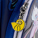 Intérieur du sac à dos Loungefly Ursula avec doublure coordonnée et compartiments pratiques
