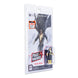 Profil latéral de la figurine Black Adam McFarlane Toys mettant en valeur l'articulation des bras