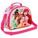 Poignée renforcée et bandoulière réglable du sac à déjeuner Disney Princess pour enfants