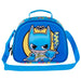 Sac à déjeuner Batman 3D DC Comics avec design embossé en relief sur fond noir