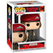 Figurine Funko POP Hunter Robin de Stranger Things en vinyle, vue de face dans sa boîte vitrine transparente