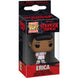 Vue rapprochée du porte-clés Erica Sinclair FUNKO montrant la qualité et la finition du produit