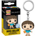 Zoom sur la figurine Ross Geller exclusive Friends avec couleurs vives