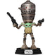 Set complet Star Wars : figurine Funko POP IG-11 à côté du T-shirt exclusif plié