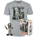 Figurine Funko POP exclusive IG-11 de Star Wars vue de face avec détails précis et couleurs vives