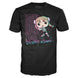 Vue d'ensemble du packaging exclusif du set Britney Spears Funko POP et t-shirt
