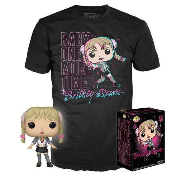 Figurine FUNKO POP exclusive Britney Spears One More Time avec détails précis et couleurs vives