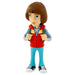 Détail du visage de la figurine Will Stranger Things Minix avec peinture précise et expression réaliste
