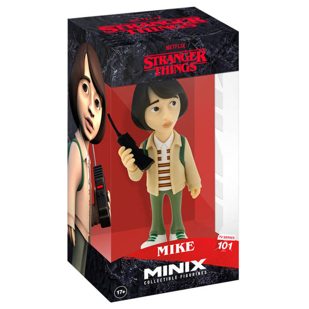 Figurine Mike Minix de Stranger Things vue de face avec détails précis et couleurs vives