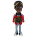 Profil gauche de la figurine Lucas Stranger Things MINIX montrant son expression