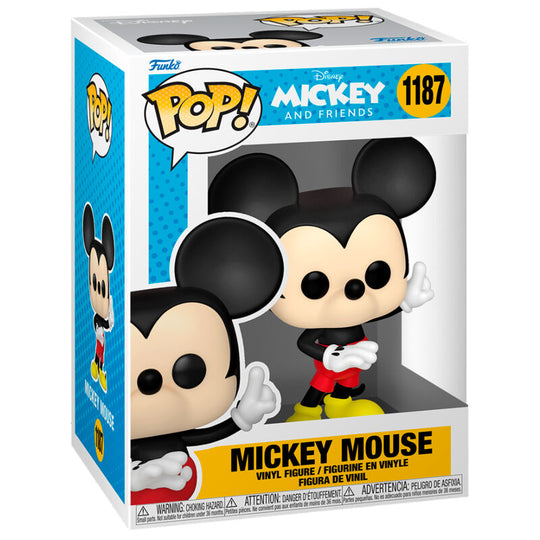 Figurine Funko POP Mickey Mouse Disney Classics en vinyle de 9 cm dans sa boîte cadeau