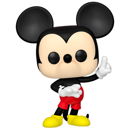 Vue rapprochée de la figurine Mickey Mouse Disney Classics Funko POP avec détails colorés