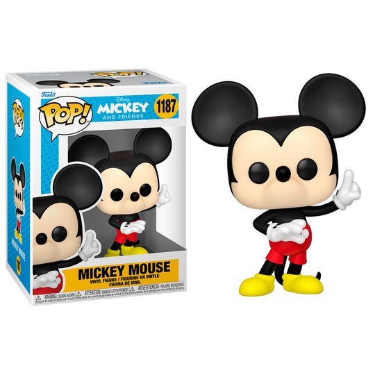 Packaging original de la figurine Funko POP Mickey Mouse Disney Classics, idéal pour offrir