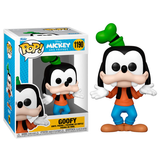 Packaging original de la figurine Funko POP Goofy Disney Classics, boîte cadeau collector visible