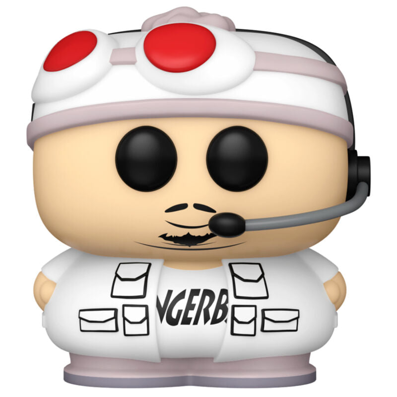 Vue rapprochée de la figurine Cartman South Park Boyband Funko POP avec détails du costume