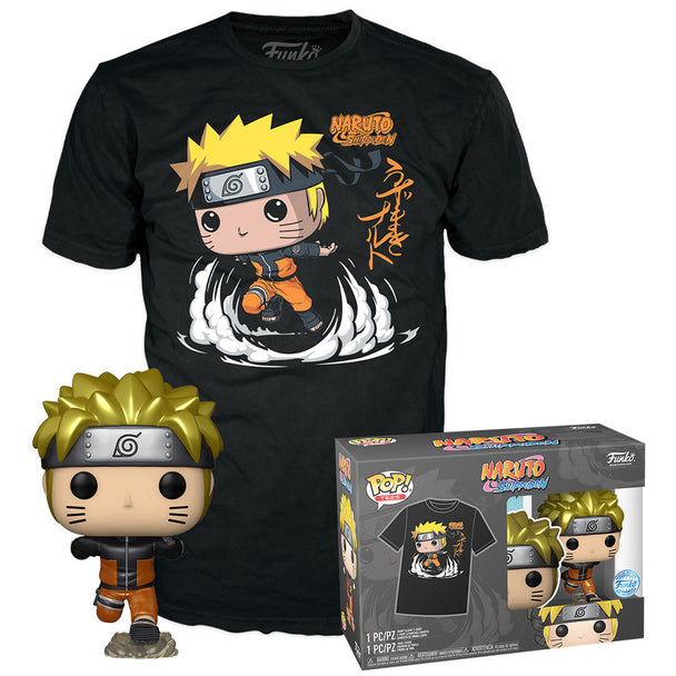 Figurine POP exclusive Naruto Shippuden en édition limitée avec détails précis et couleurs vives.