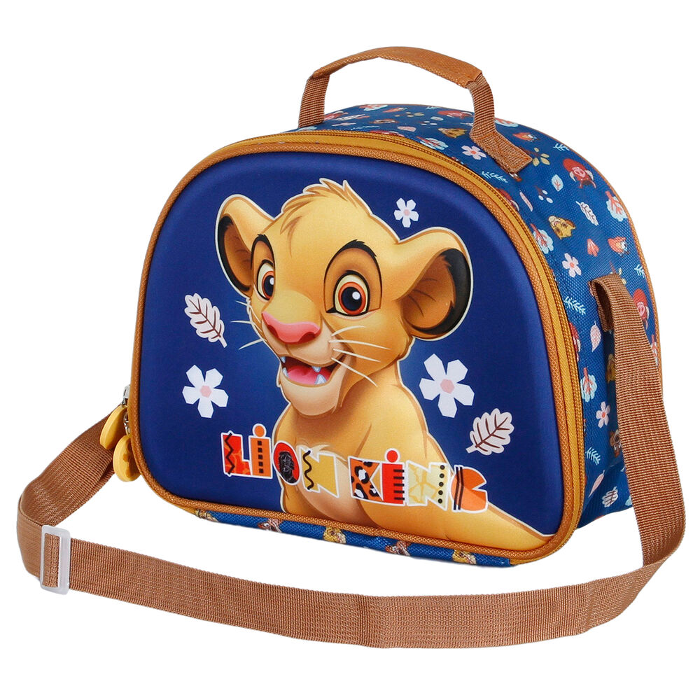 Sac à déjeuner KARACTERMANIA Le Roi Lion en 3D avec dimensions 25,5x10x20 cm