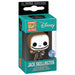 Porte-clés Funko Pocket POP Jack Skellington en version pain d'épice, vue de face avec détails colorés et finition soignée.